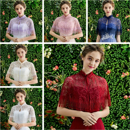 Floral lace shrug bolero - floral,