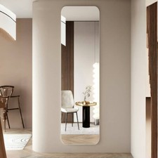 Long Mirror Wall Full Length Mirror Metel Frame Dressing Room Bedroom Furniture