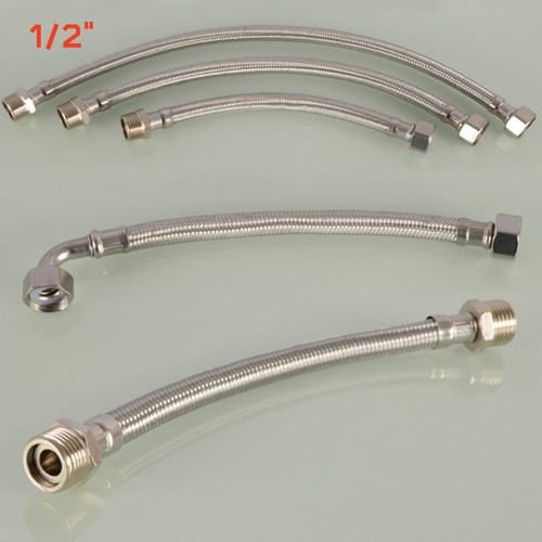Basin hose pipe - 1/2", flexible