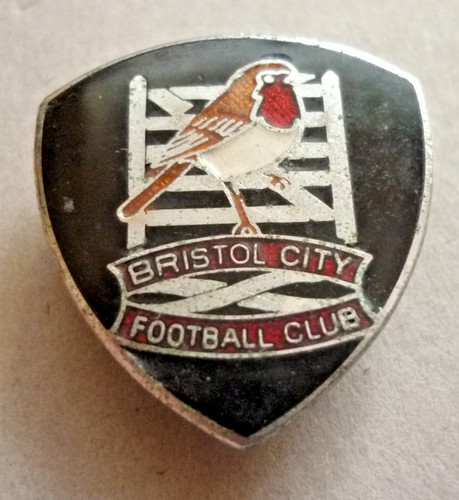 Vintage enamel badge bristol - enamel,
