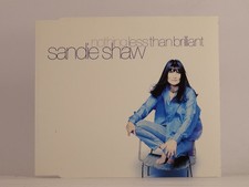 SANDIE SHAW NOTHING LESS THAN BRILLIANT (J3) 4 Track CD Single including Picture