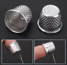 Silver tone metal sewing - silver,
