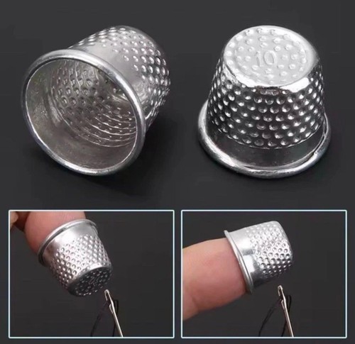 Silver tone metal sewing - silver,