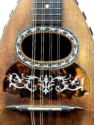 Vintage neapolitan mandolin - mandolin, by