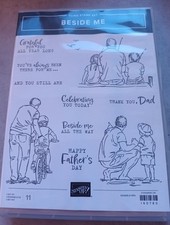 Genuine Stampin Up! Stamp Set  -  Beside Me