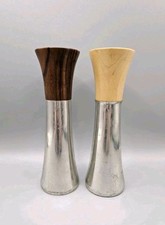 Vintage Wood Salt & Pepper