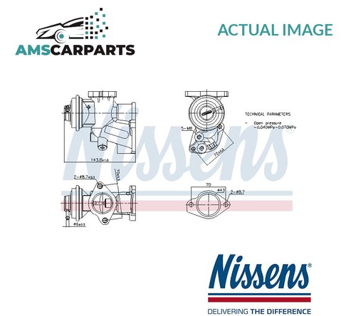 Exhaust gas recirculation - exhaust,