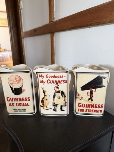 Original guinness water jugs - guinness,