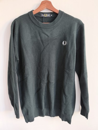 Fred perry classic wool crew - perry,