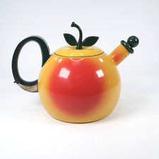 Vintage Copco Peach Tea Kettle