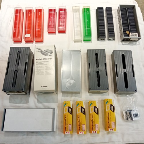 Rollei slide magazine bundle - slide,