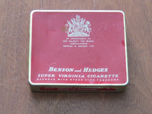 Vintage benson hedges super - vintage,