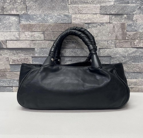 Giorgio armani black leather - armani,
