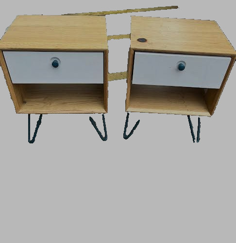 Pair made com - made.com, oak