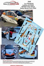 DECALS 1/43 REF 2445 SKODA