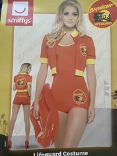 Smiffy's Baywatch Lifeguard Women's Fancy Dress Costume- no float