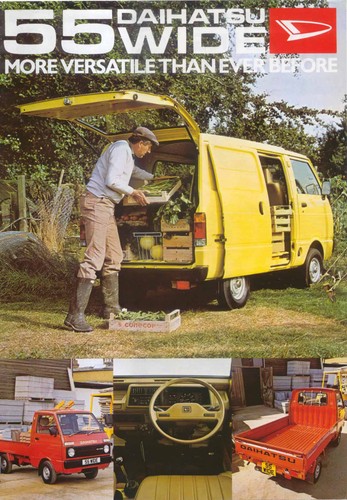 Daihatsu wide cab van - wide,