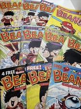 11 x VINTAGE BEANO COMICS