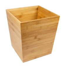 Rubbish Waste Paper Bin Under Desk Office Paper Recycling Basket Trash - Square