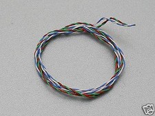 CARDAS 33awg X4 Litz 475mm Twisted Pair Internal (12") Tone Arm Cable