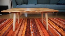 Reclaimed pine and oak coffee