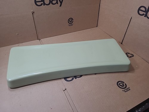 Vintage avocado toilet tank - vintage,