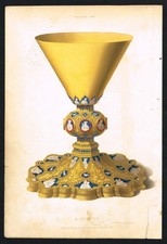 Antique 1843 Medieval Chalice