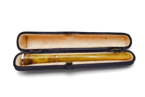 Antique 9ct gold long - 9ct,
