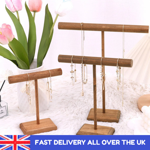 Wooden jewelry display stand - jewelry,