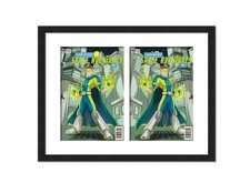 Black Comic Book Frame With