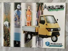 Piaggio Ape 50 Sales Brochure 