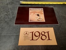 Original 1981 Mercedes Benz