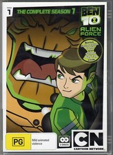 Ben 10 - Alien Force Season 1 - Comic + Bag Tag (DVD, 2010, 2-Disc Set) Region 4