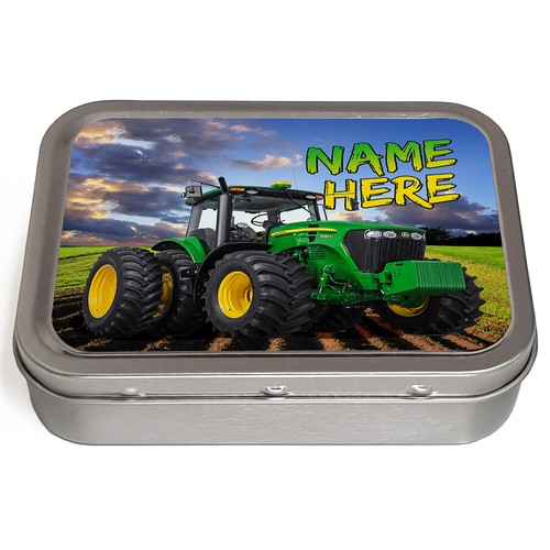 Personalised tobacco tin - personalised,