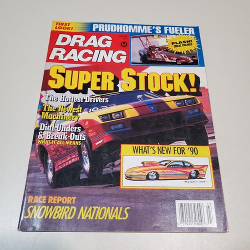 Drag racing magazine 1990 - magazine, nhra