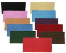 Western Saddle Blanket - Lightweight Acrylic Blend - 11 Colors - 2 Sizes