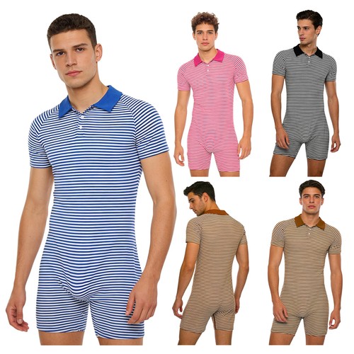 Men bodysuit jumpsuit - bodysuit,