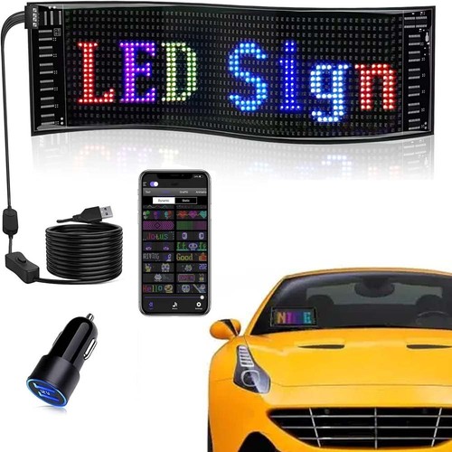 Led sign for car - led,
