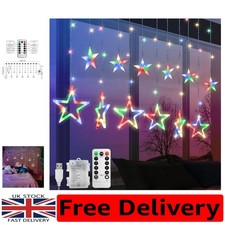 Magical 12 LED Stars Curtain