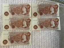 Five shillings notes unc - five,