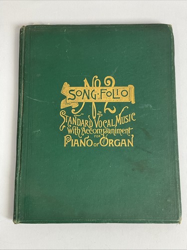 Victorian song folio - victorian, of