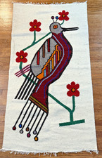 Mcm handmade wool tapestry - mcm,