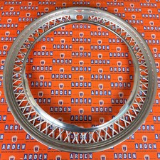 Styla NOS 13" Mercedes Aluminium Wheel Trim Washer Disc Set