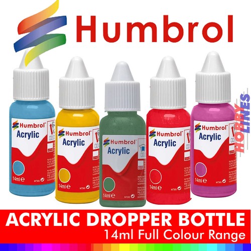 Humbrol acrylic dropper paint - acrylic,