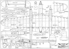 Lockheed P38 Lightning stunt