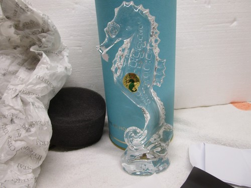 Waterford crystal seahorse - waterford,