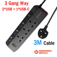 NEW 3M Extension Lead Power