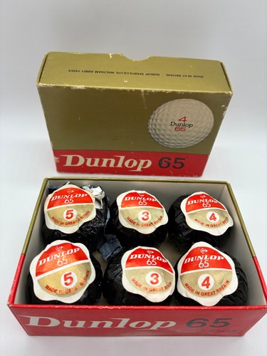 Vintage dunlop golf balls - 65,