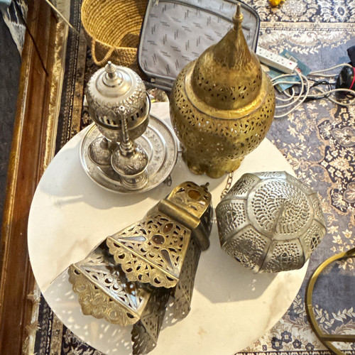 Moroccan style metal - style, light