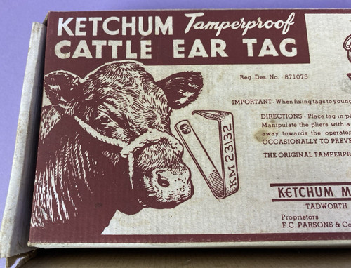 Ketchum tamperproof cattle ear - cattle,